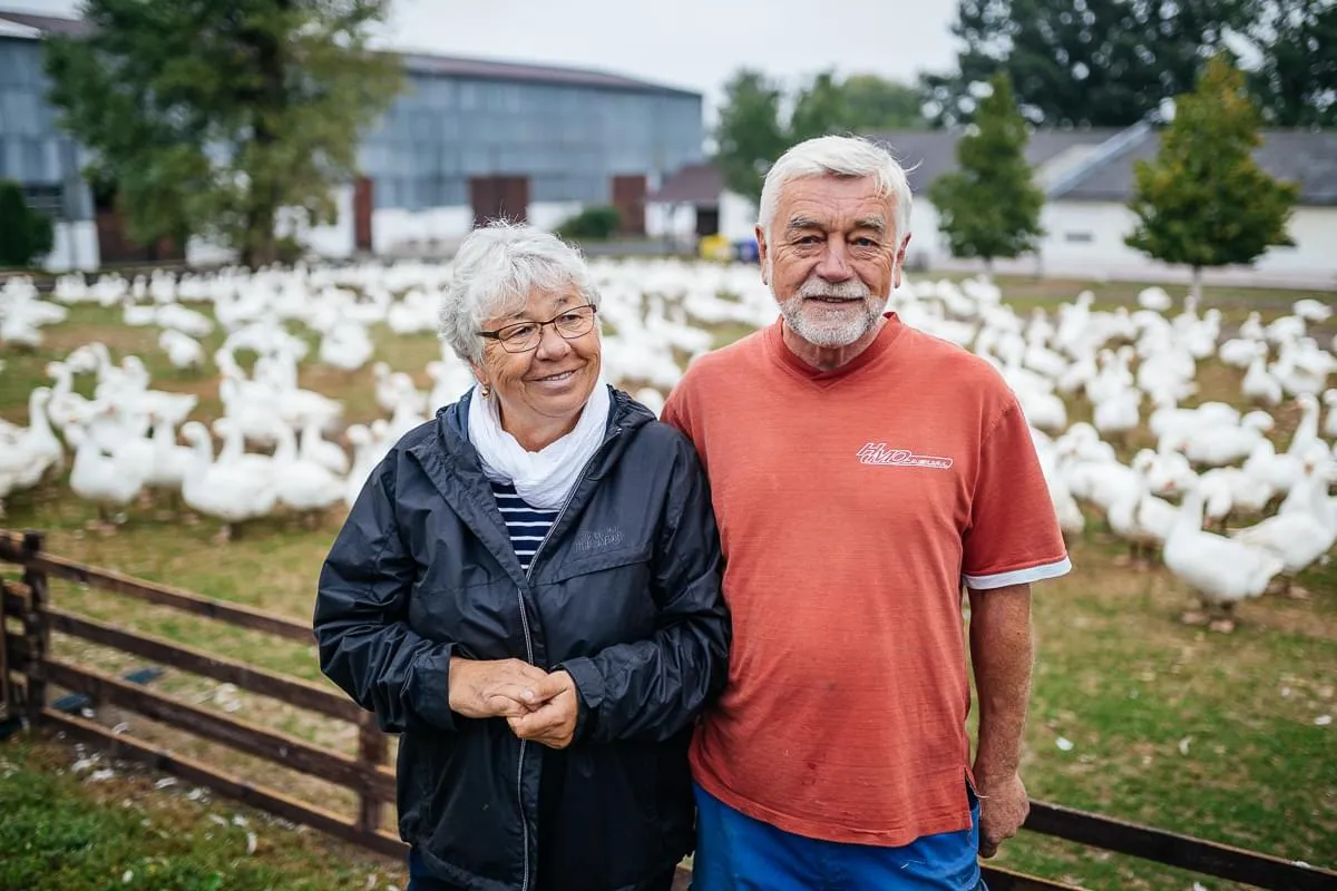 Husy na farmě Tůmovi
